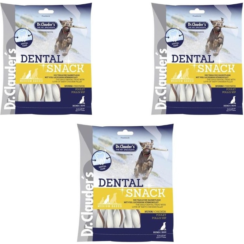 Dr. Clauders Dental Tavuklu Orta Irk Köpek Ödülü 170 gr x 3 Adet Evcil Hayvan Ürünleri Fiyatı