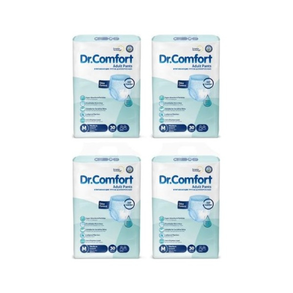 Dr. Comfort Dr.comfort Emici Külot Hasta Bezi Medium Beden - 4 Paket - (120 Adet) - M Hasta Bezleri ve Temizliği Fiyatı