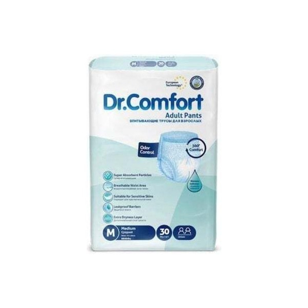 Dr. Comfort Emici Külot M Beden 30 Adet - Beyaz Hasta Bezleri ve Temizliği Fiyatı