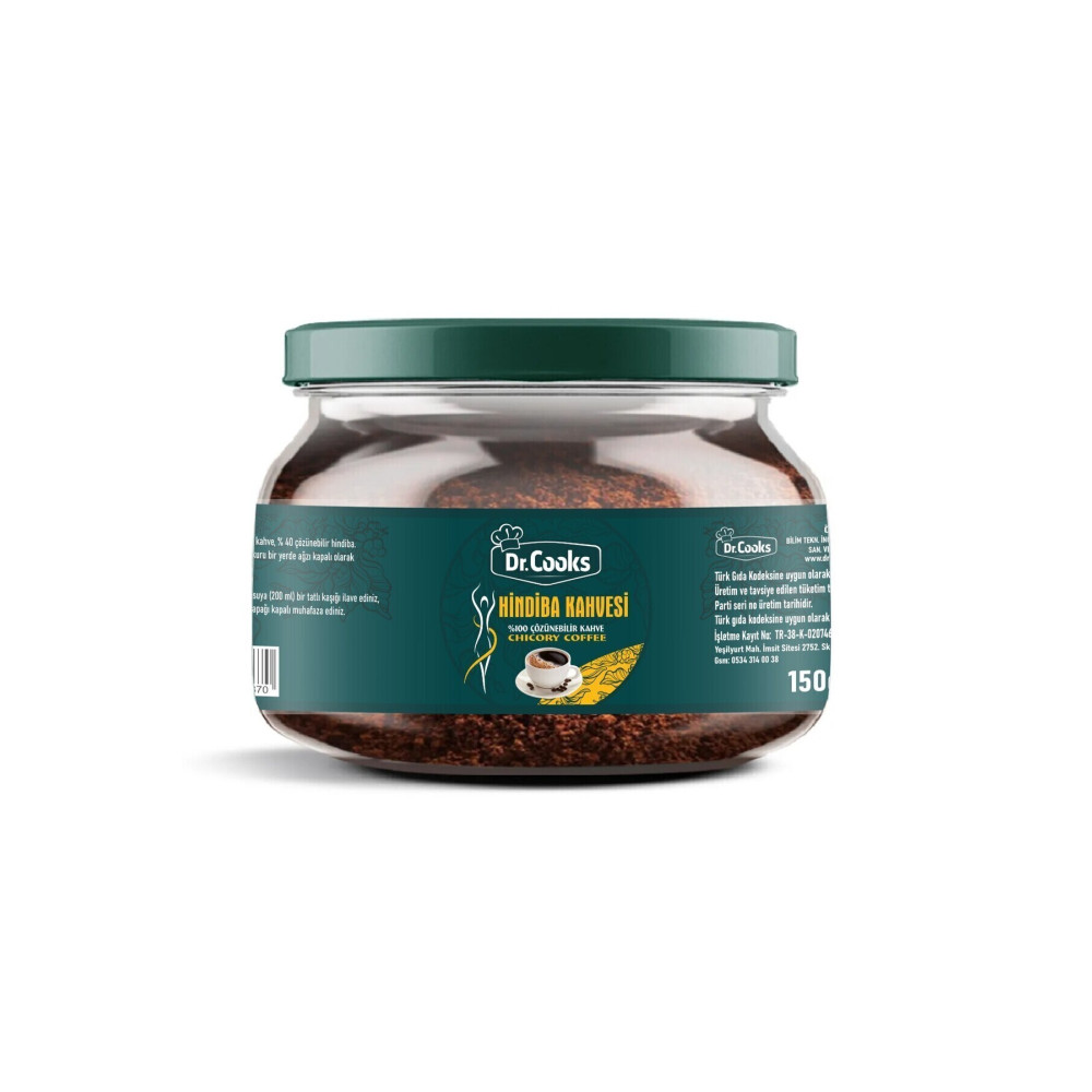 Dr Cooks Hindiba Detox Kahve Detoks Diyet Türk Kahvesi 1 Aylık - (60 KULLANIM) Net 150gr Kahve Fiyatı