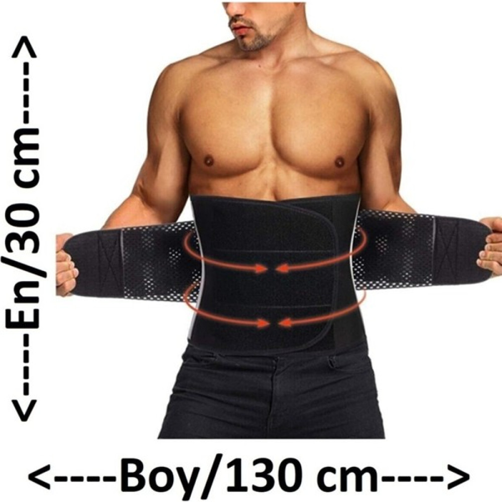 Dr. Cornell Termal Sauna Kemer Bel Korsesi 30X130 cm Fitness Kondisyon Aksesuarları Fiyatı
