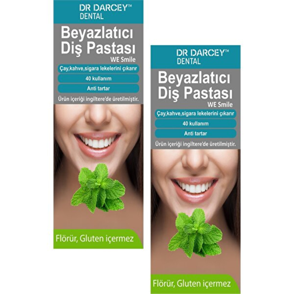 Dr Darcey Beyazlatıcı Diş Pastası 2 x 20 gr Diş Beyazlatıcılar Fiyatı