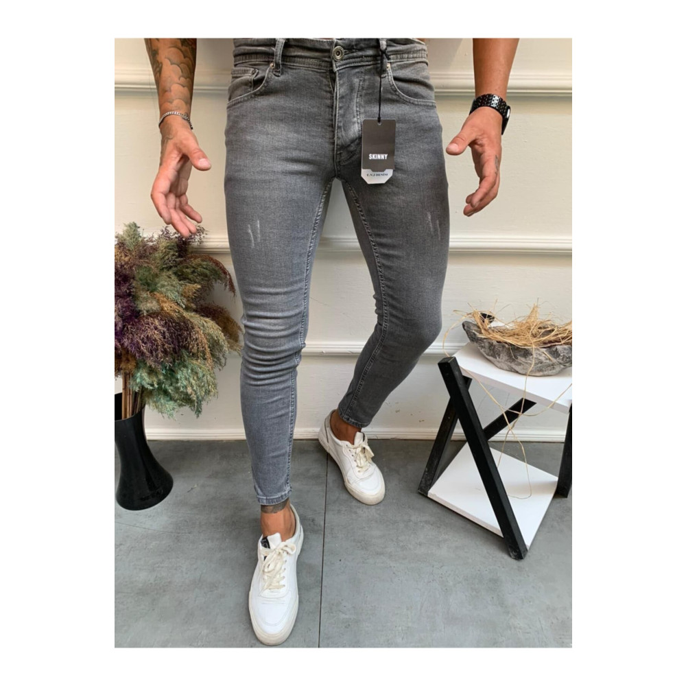 Dr Dnm Remix Erkek Jeans Skinny Fit Likralı Gri Tırnaklı 29 Beden Bayan Jeans / Kot Pantolon Fiyatı