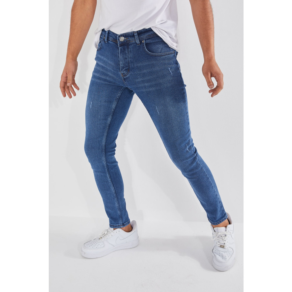 Dr Dnm Remix Erkek Jeans Skinny Fit Likralı Tırnaklı Mavii 30 Beden Bayan Jeans / Kot Pantolon Fiyatı