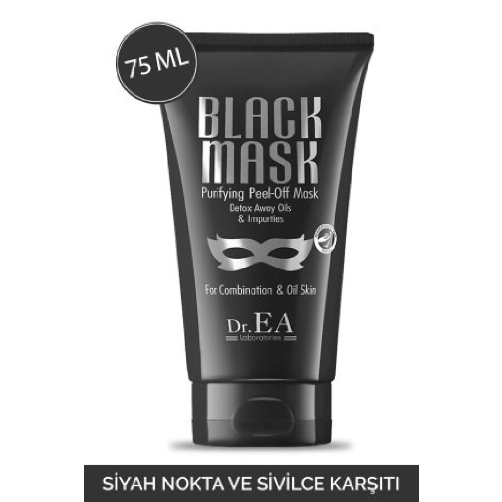 Dr. EA Laboratories Soyulabilir Siyah Maske - Siyah Nokta Ve Sivilce Karşıtı 75ml Cilt ve Yüz Bakımı Fiyatı