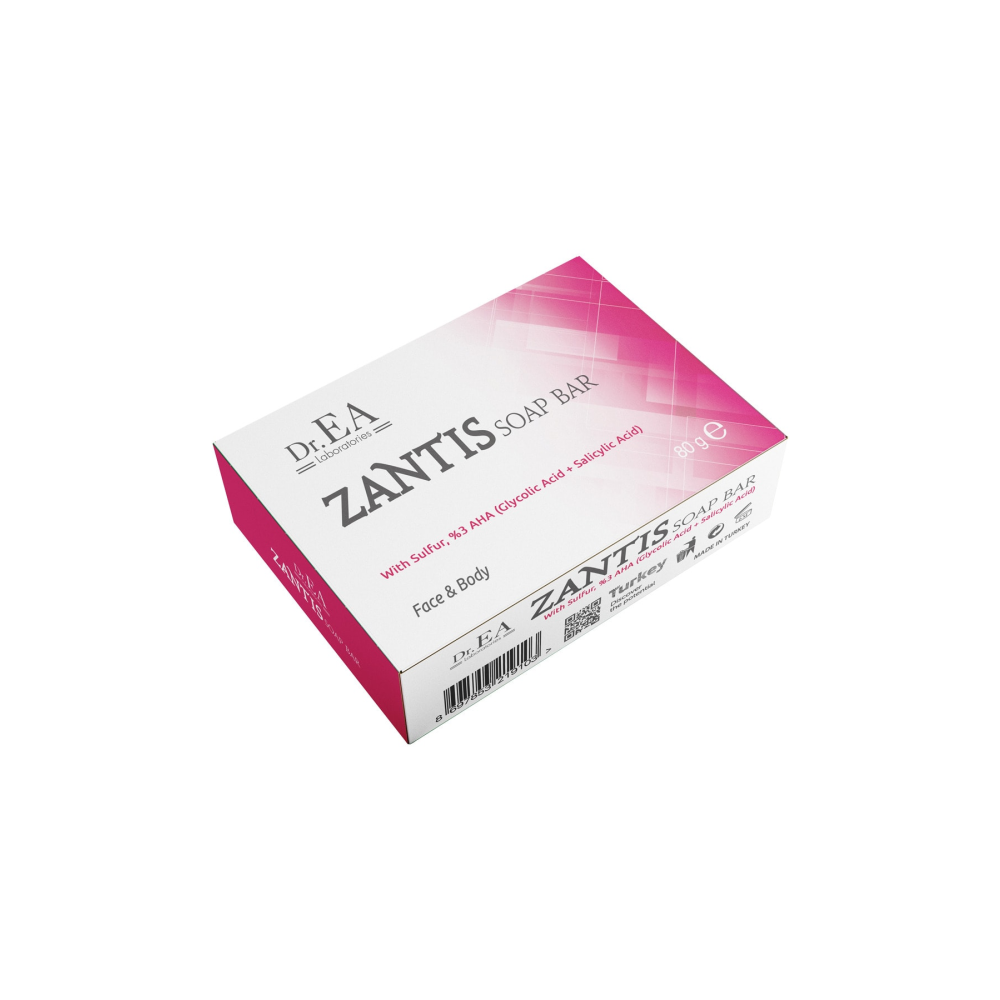 Dr. EA Laboratories Zantis Kükürt Salisilik Asit Glikolik Asit Sivilce Akne Sabunu 80 gr Sabun Vücut Bakımı Fiyatı