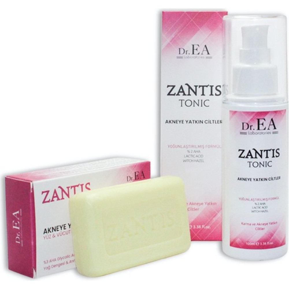 Dr. Ea Zantis Sabunu ve Gözenek Sıkılaştırıcı Tonik Aha Glikolik Asit Özel Set Cilt Temizleme ve Peeling Fiyatı