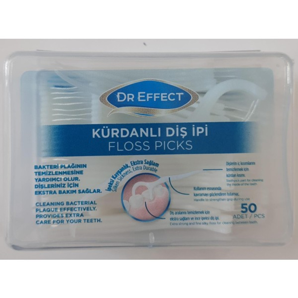 Dr. Effect Kürdanlı Diş İpi 50'li Diş İpleri Fiyatı