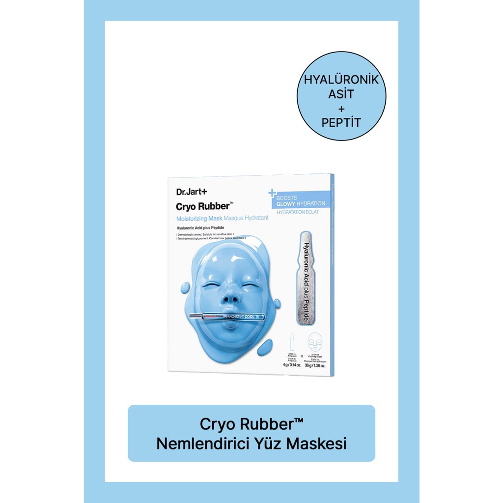 Dr. Jart+ Cryo Rubber Nemlendirici Maske 40GM/1.4OZ | Hyalüronik Asit Maskeler Fiyatı
