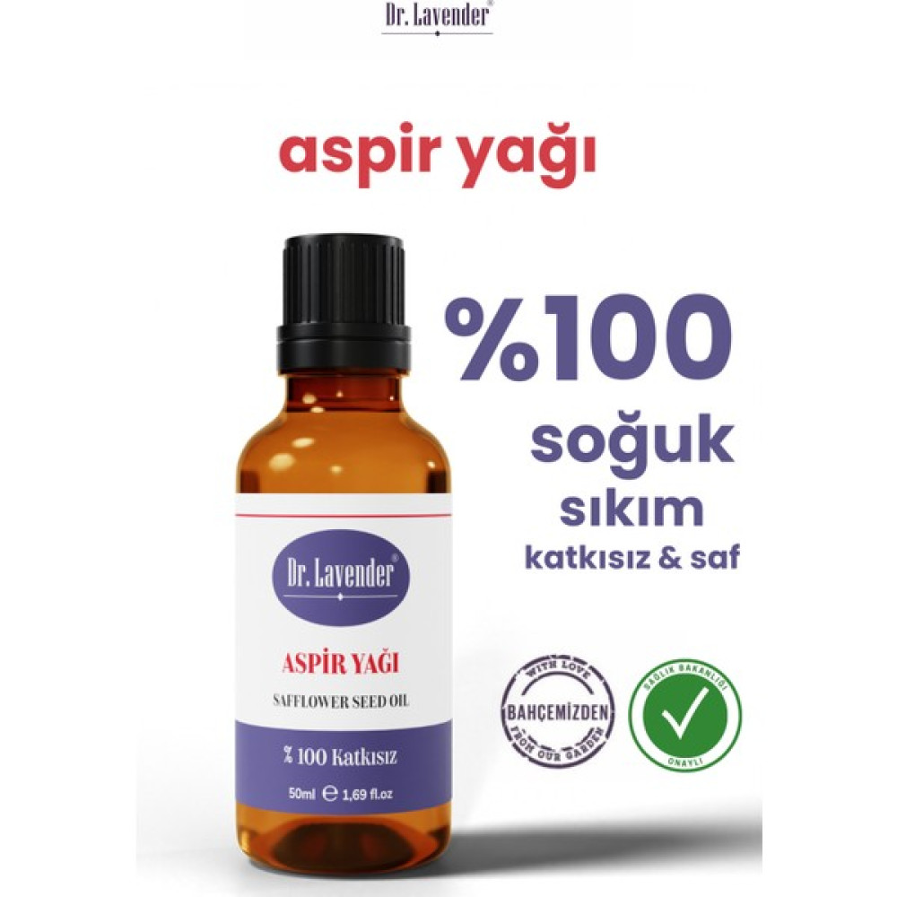 Dr. Lavender %100 Katkısız Saf Soğuk Sıkım Serisi Aspir Yağı 50 ml Bitkisel Yağlar Fiyatı