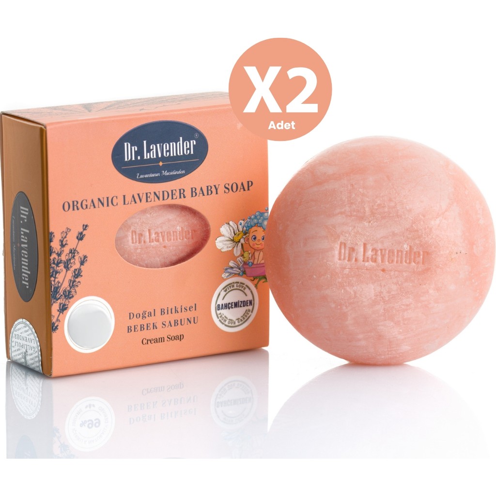 Dr. Lavender 2 Adet Bitkisel Bebek Sabunu 100 gr Bebek Sabunu Fiyatı