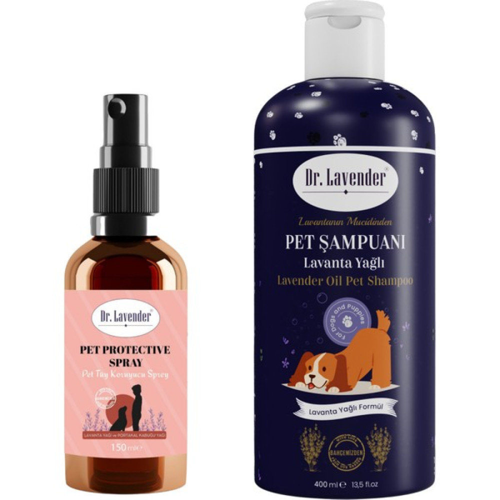 Dr. Lavender Antiseptik Pet Şampuanı 400 ml & Haşere Kovucu Tüy Bakım Spreyi 150 ml Oto Boyaları Fiyatı