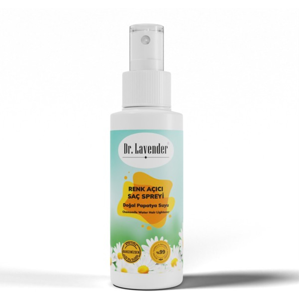 Dr. Lavender Doğal Papatya Özlü Renk Açıcı Saç Spreyi Papatya Suyu 100 ml Saç Şekillendirici Sprey Fiyatı