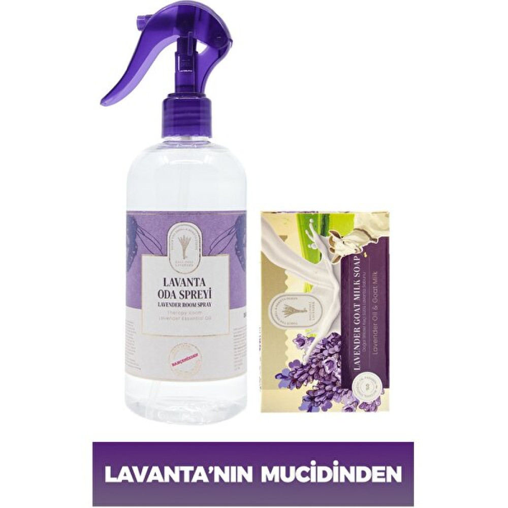 Dr. Lavender Lavanta Oda Spreyi 400 ml + Cilt Temizleme Sabunu 100 gr Oda Kokusu Fiyatı