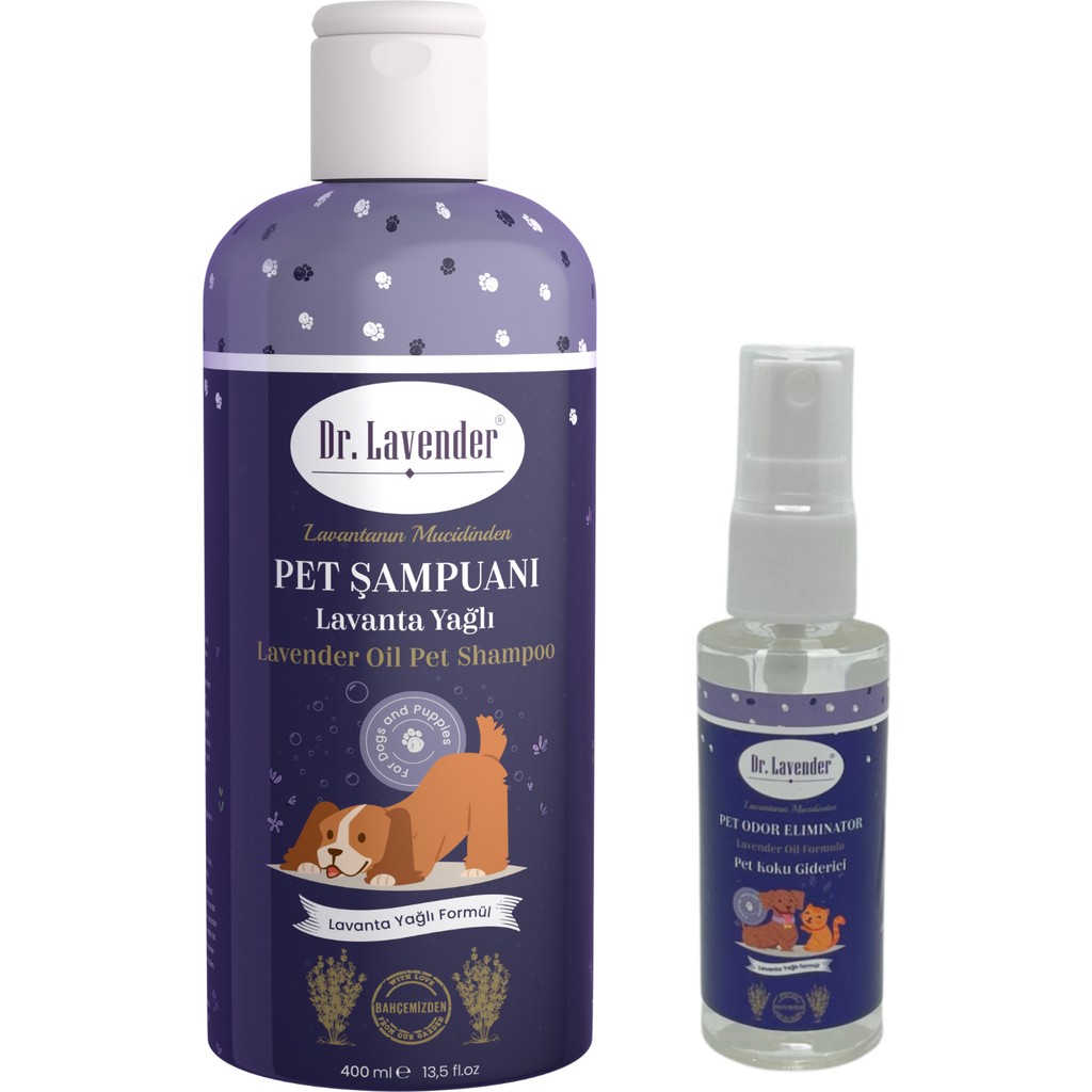 Dr. Lavender Lavanta Yağlı Köpek Şampuanı 400 ml & Pet Koku Giderici 45 ml Evcil Hayvan Ürünleri Fiyatı