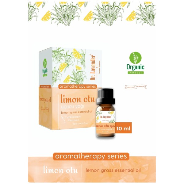Dr. Lavender Limon Otu Uçucu Yağı Aromaterapi Serisi 10 ml Bitkisel Yağlar Fiyatı