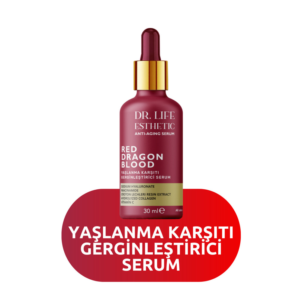 DR LIFE ESTHETIC Red Dragon Blood Yaşlanma Karşıtı Gerginleştirici Serum Anti-aging Serum 30ml Cilt ve Yüz Bakımı Fiyatı