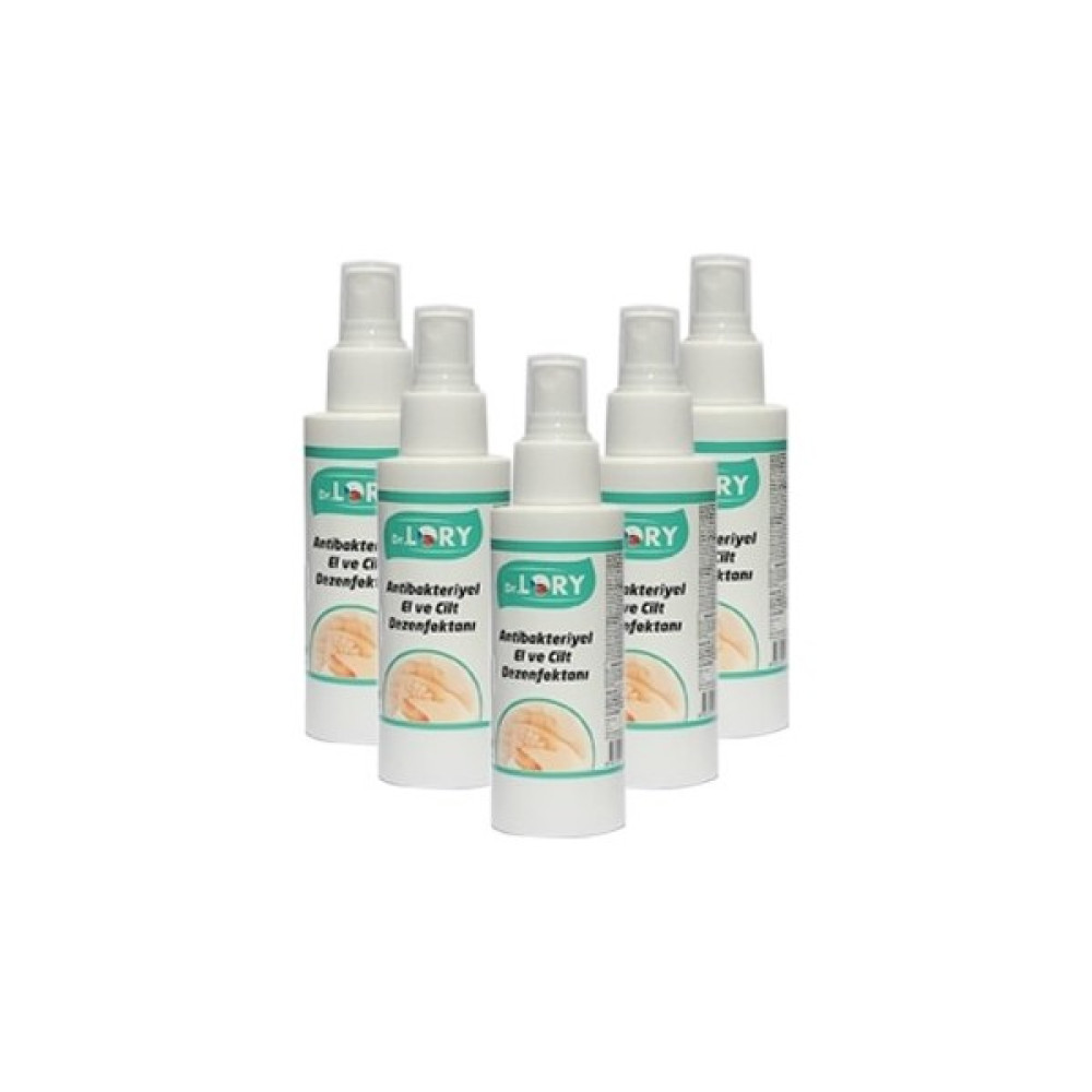 Dr. Lory 5'li Antibakteriyel El ve Cilt Dezenfektanı 100 ml - 500 ml Oto Boyaları Fiyatı