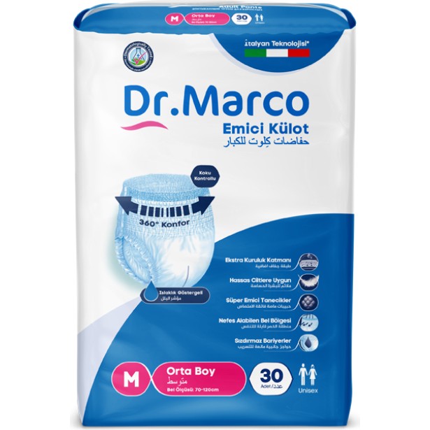 Dr Marco Yetişkin Emici Külot Hasta Bezi 30 Adet - M SSD / Solid State Drive Fiyatı