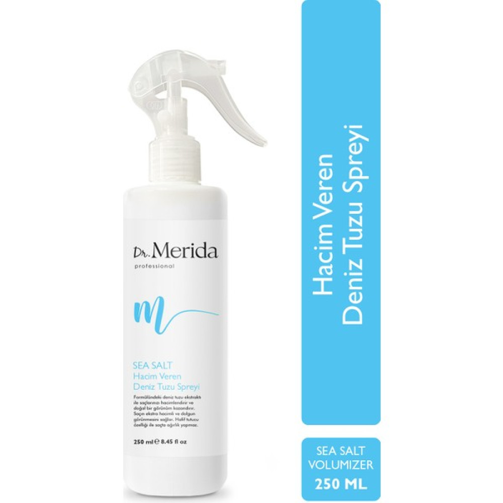 Dr. Merida Hacim Ve Dolgunluk Veren Deniz Tuzu Spreyi Organic Sea Salt Volumizer 250 ml Saç Şekillendirici Sprey Fiyatı