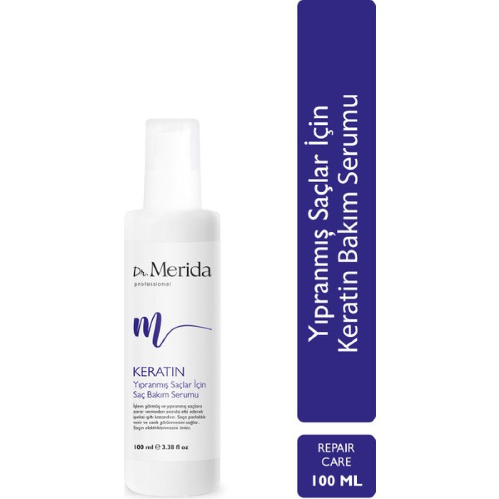 Dr. Merida Işlem Görmüş Ve Yıpranmış Saçlara Özel Keratinli Saç Bakım Serumu 100 ml Saç Bakım Maskeleri & Serumlar & Spreyler Fiyatı