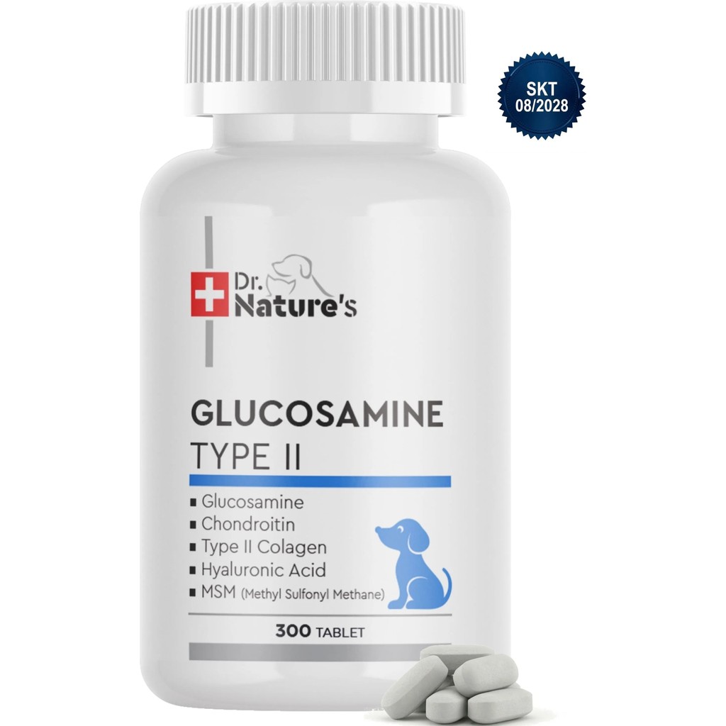 Dr. Nature's Köpek Glukozamin Tablet 300 Tablet – Eklem Destekleyici MSM Kondroitin İçeren Hareket ve Kıkırdak Desteği Diğer Fiyatı
