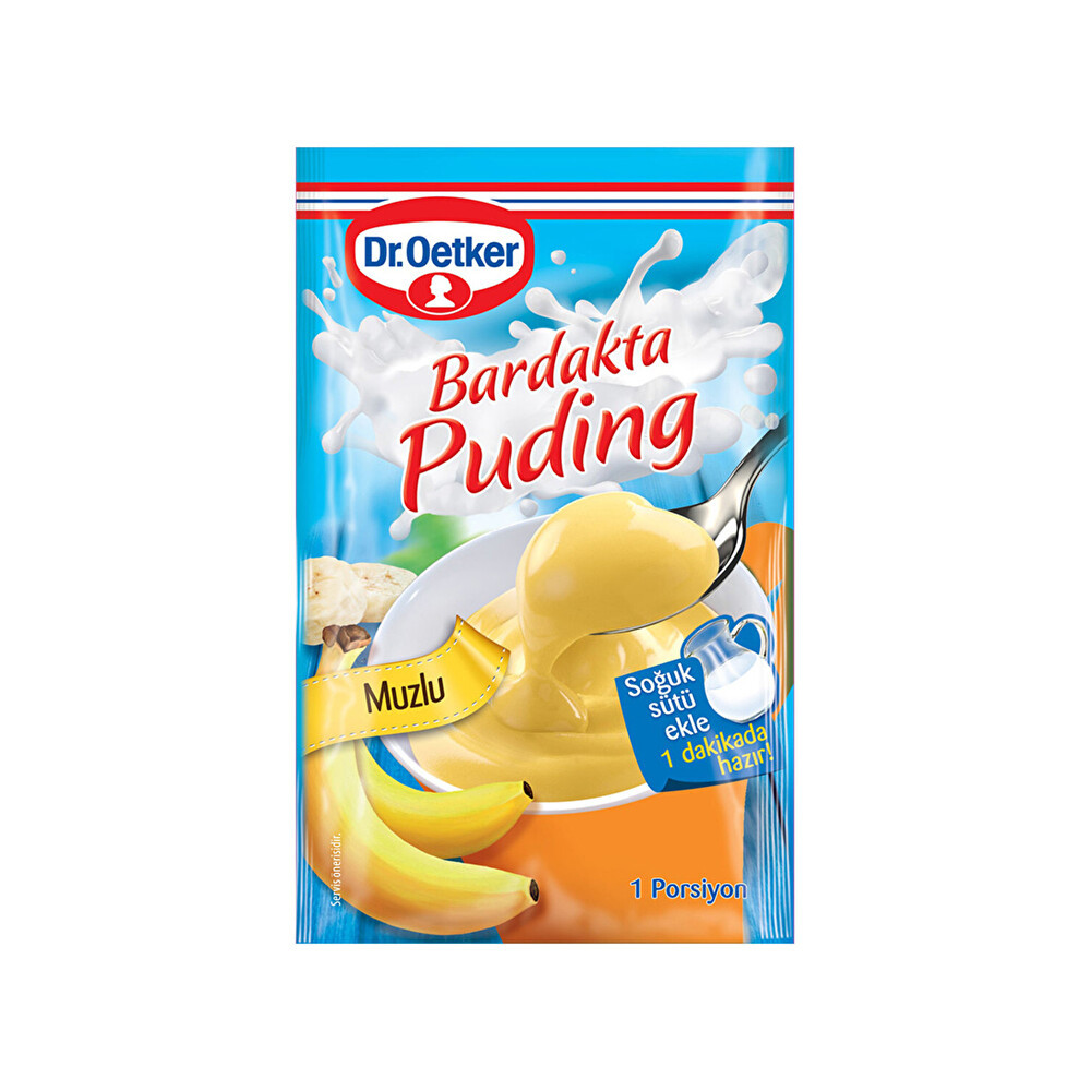 Dr. Oetker Bardakta Puding Muzlu 1 Porsiyon Unlu Mamüller Fiyatı