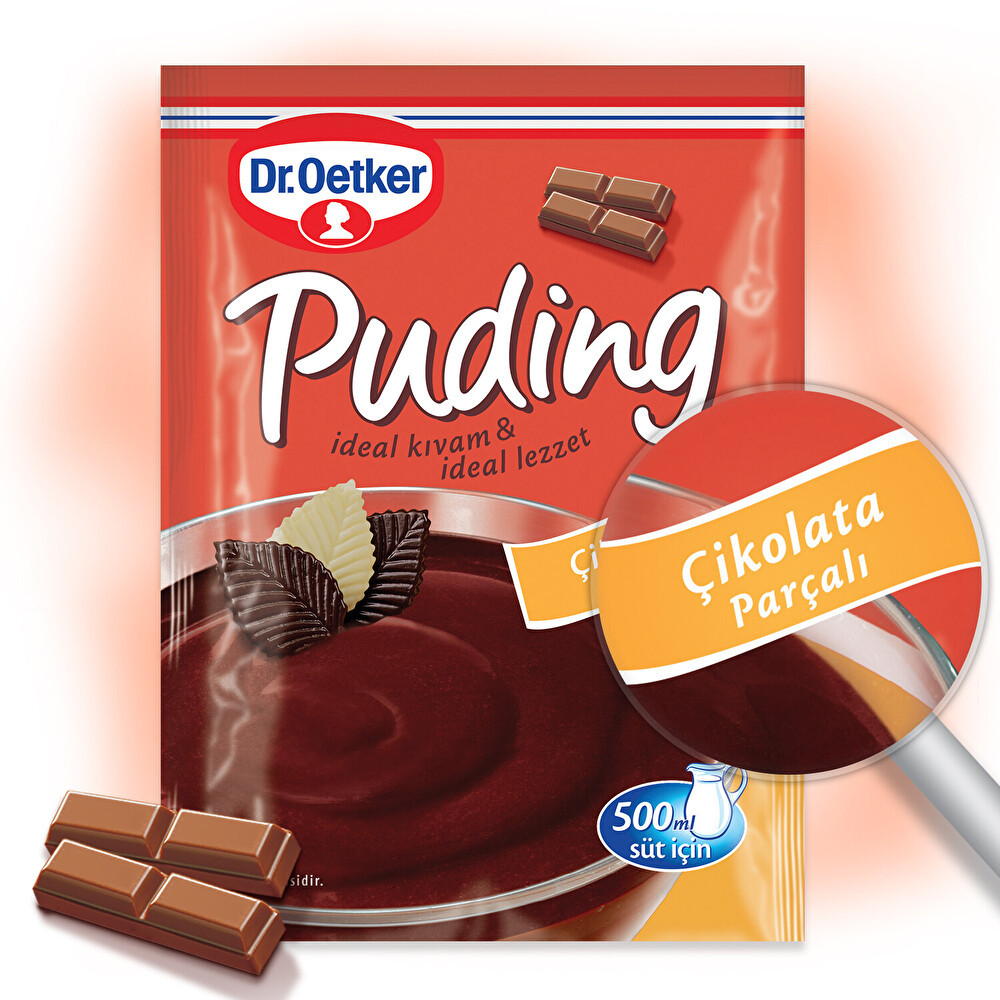 Dr. Oetker Çikolata Parçalı Puding 115 Gr Unlu Mamüller Fiyatı