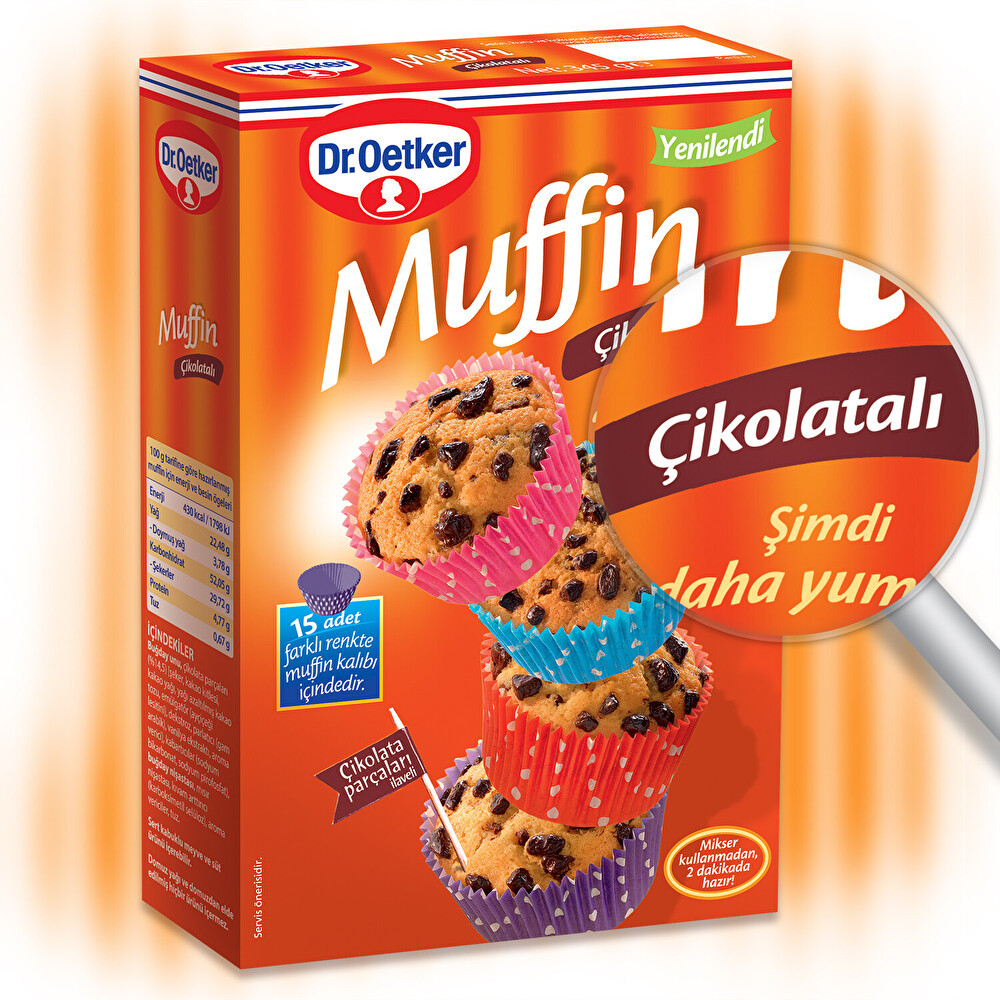 Dr. Oetker Çikolatalı Muffin 345 Gr Unlu Mamüller Fiyatı