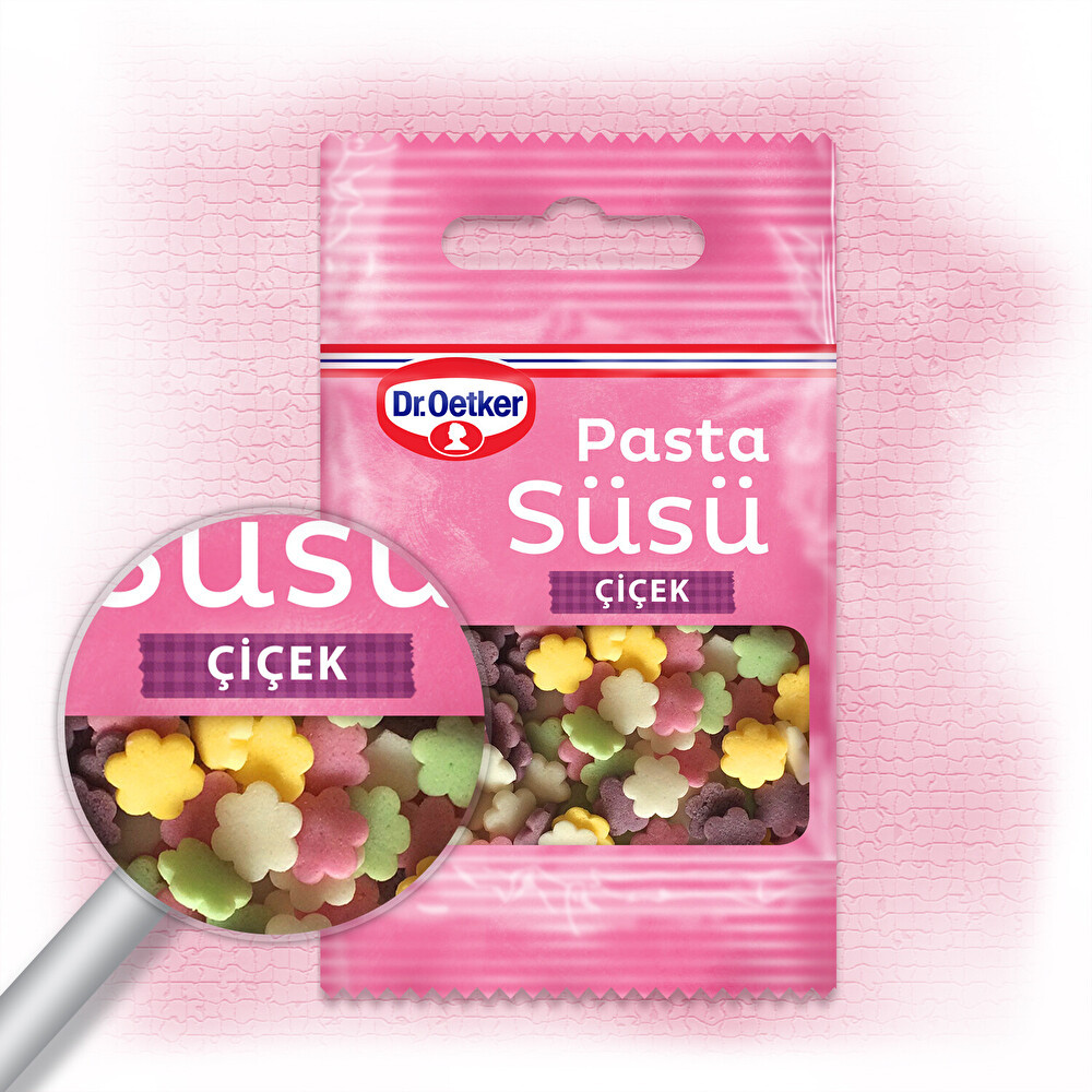 Dr. Oetker Dekor Pasta Süsü Çiçekler 10 G Tatlı ve Pasta Malzemeleri Fiyatı