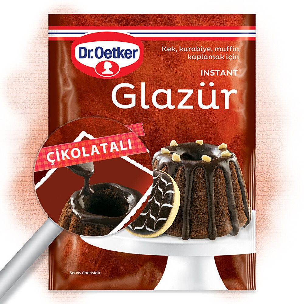 Dr. Oetker Glazür Çikolatalı 85 Gr Tatlı ve Pasta Malzemeleri Fiyatı