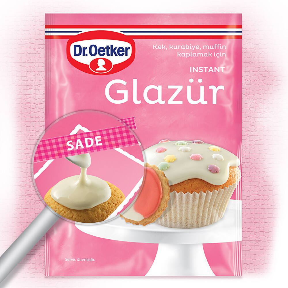 Dr. Oetker Glazür Sade 85 Gr Tatlı ve Pasta Malzemeleri Fiyatı