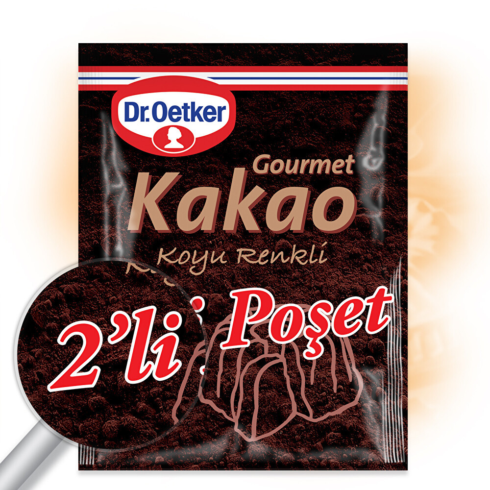 Dr. Oetker Gourmet Dark Kakao 50 G Tatlı ve Pasta Malzemeleri Fiyatı