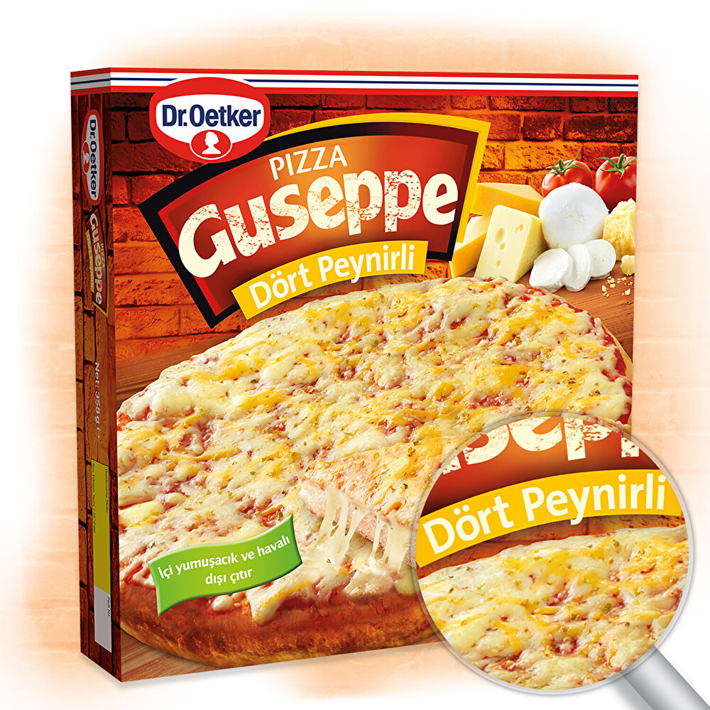 Dr. Oetker Guseppe 4 Peynirli Pizza 358 G Dondurulmuş Gıda Fiyatı