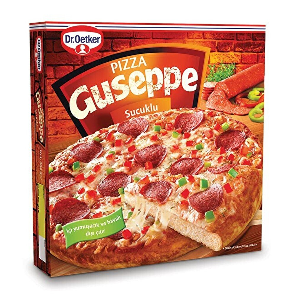 Dr. Oetker Guseppe Sucuklu Pizza 412 G Dondurulmuş Gıda Fiyatı