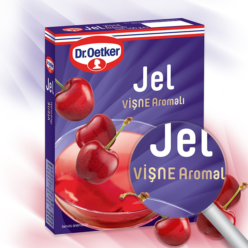 Dr. Oetker Jel Vişne Aromalı 100 g Unlu Mamüller Fiyatı