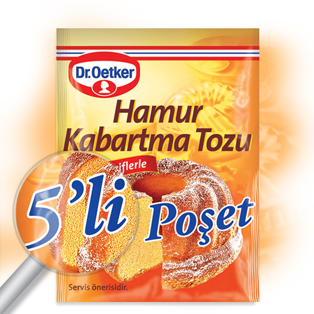 Dr. Oetker Kabartma Tozu 5'li Tatlı ve Pasta Malzemeleri Fiyatı