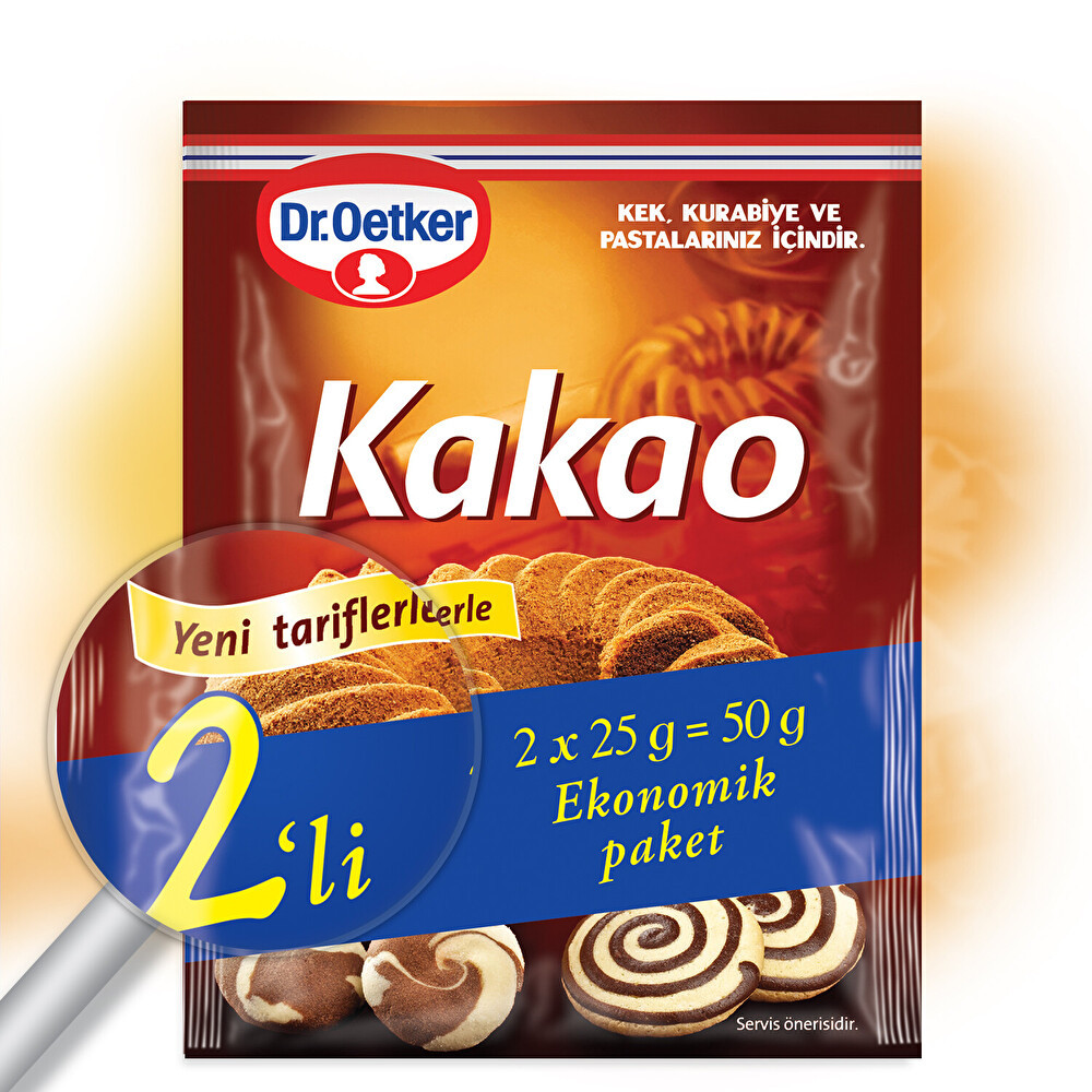 Dr. Oetker Kakao 50 G Tatlı ve Pasta Malzemeleri Fiyatı
