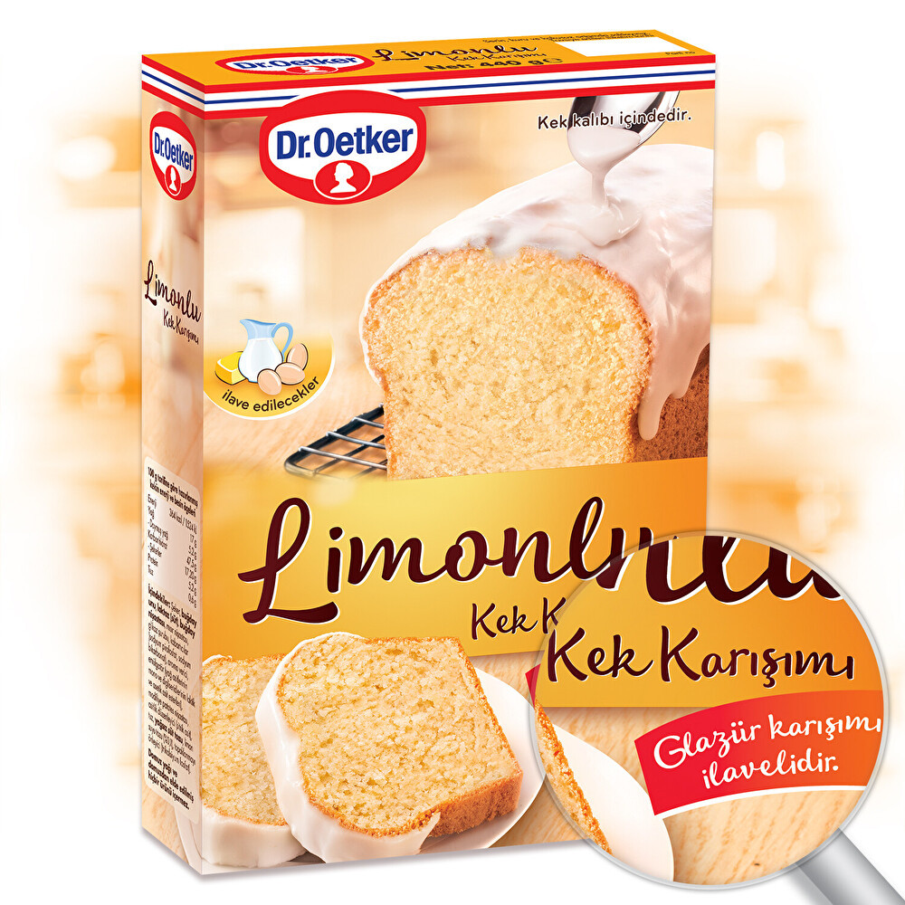 Dr. Oetker Limonlu Kek Karışımı 440 G Unlu Mamüller Fiyatı