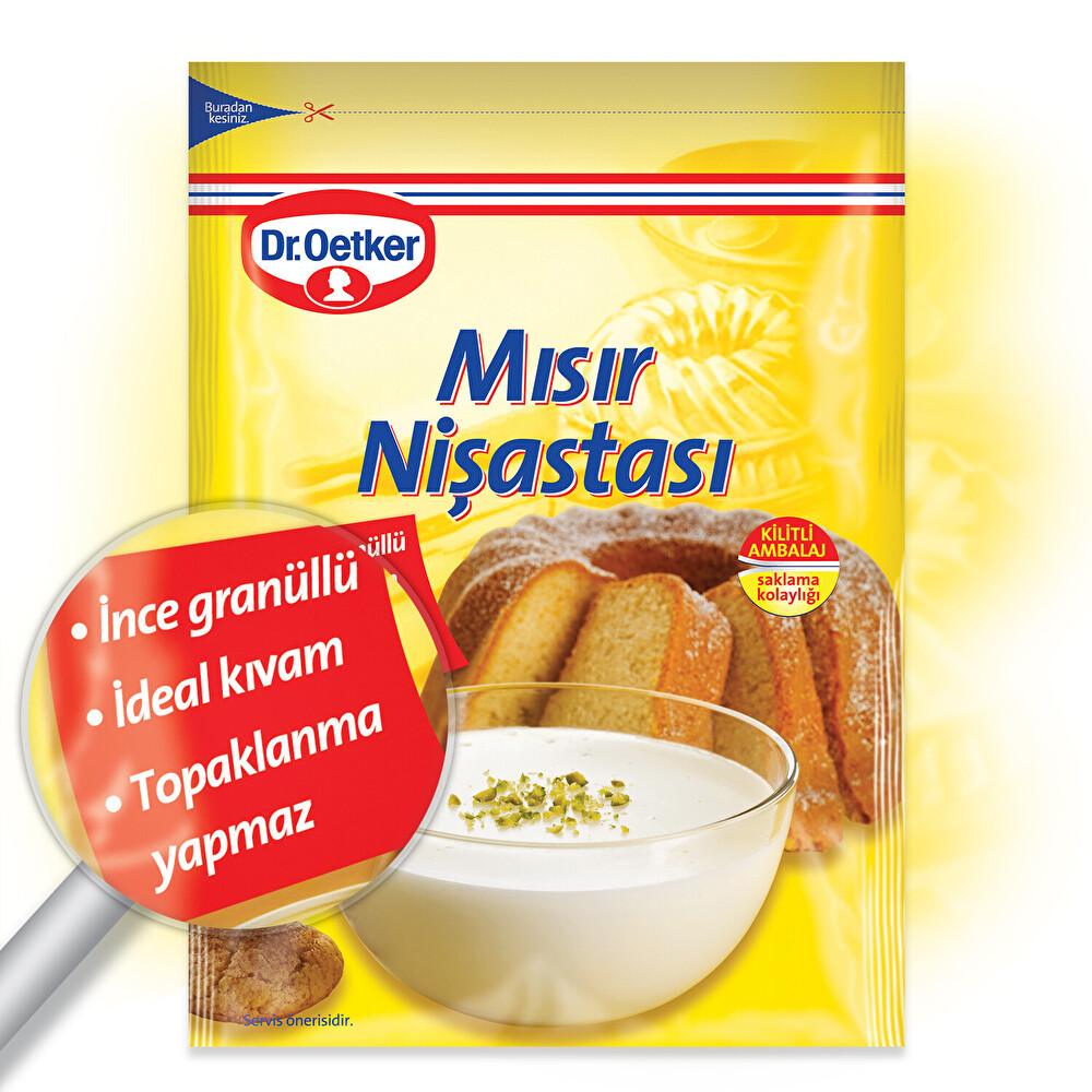 Dr. Oetker Mısır Nişastası 150 G Tatlı ve Pasta Malzemeleri Fiyatı