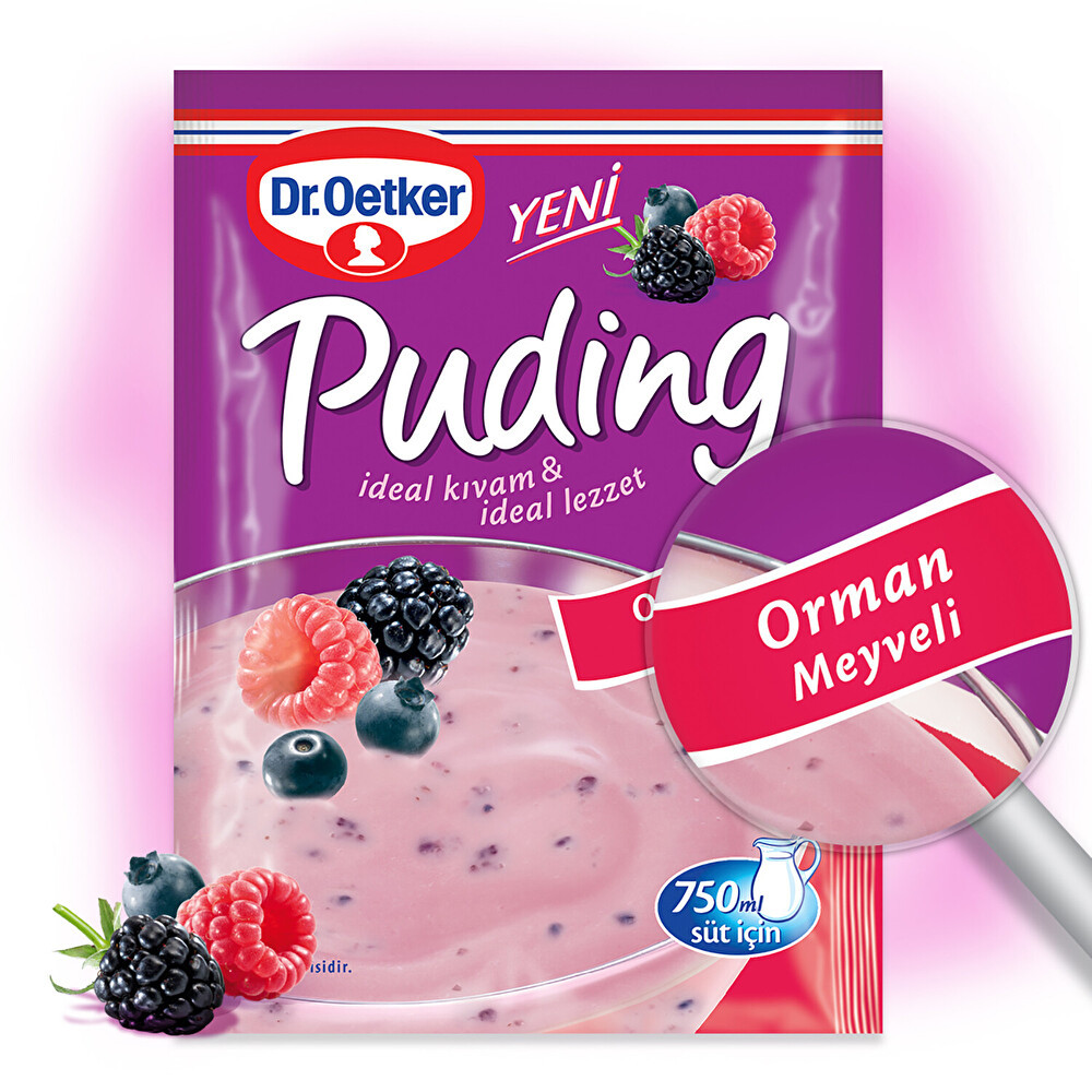Dr. Oetker Orman Meyveli Puding 81 G Unlu Mamüller Fiyatı