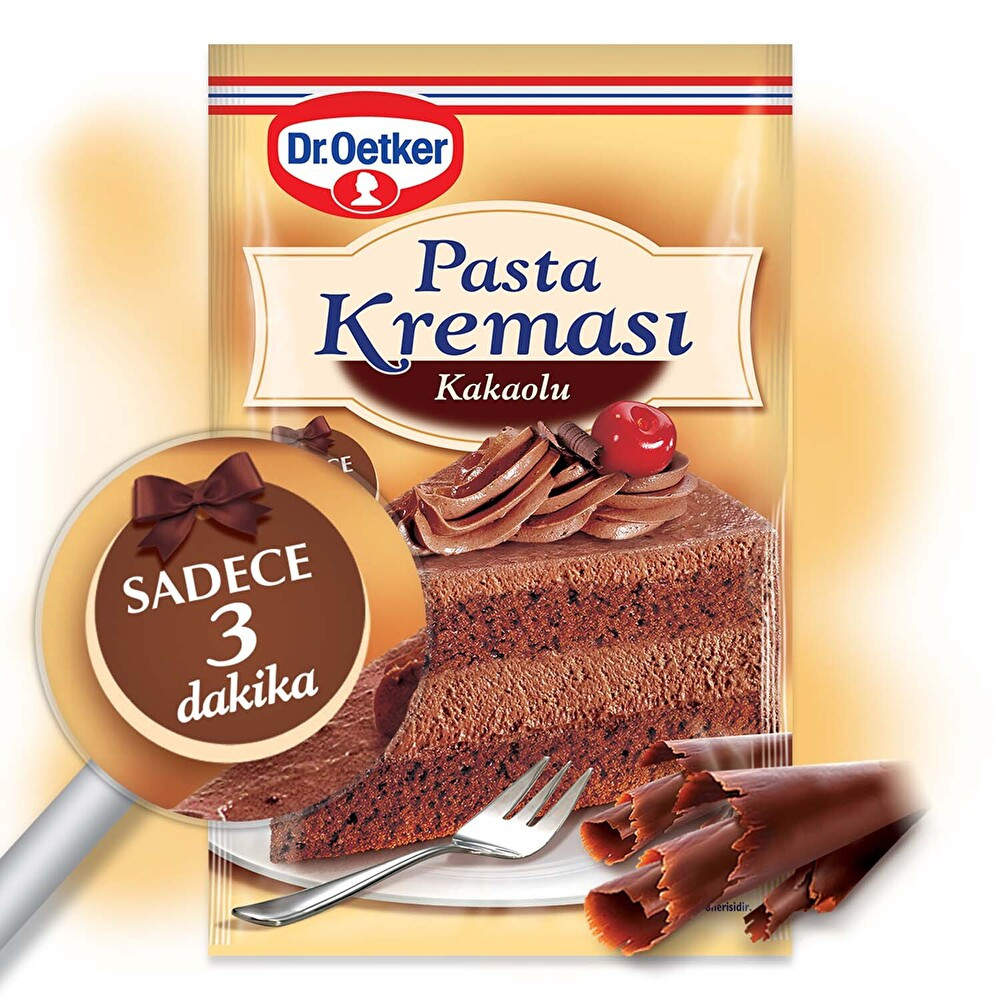Dr. Oetker Pasta Kreması Kakaolu 156 G Tatlı ve Pasta Malzemeleri Fiyatı