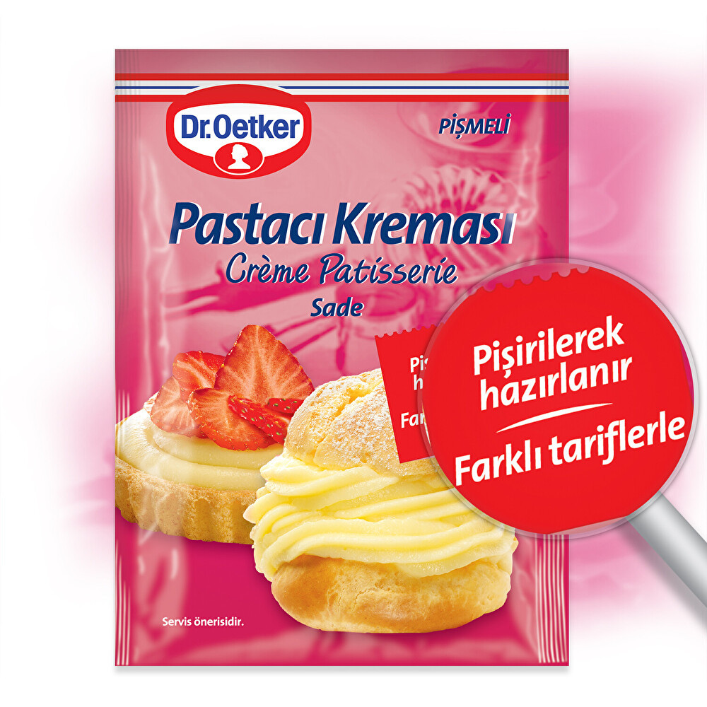 Dr. Oetker Pastacı Kreması Sade Pişmeli Tatlı ve Pasta Malzemeleri Fiyatı