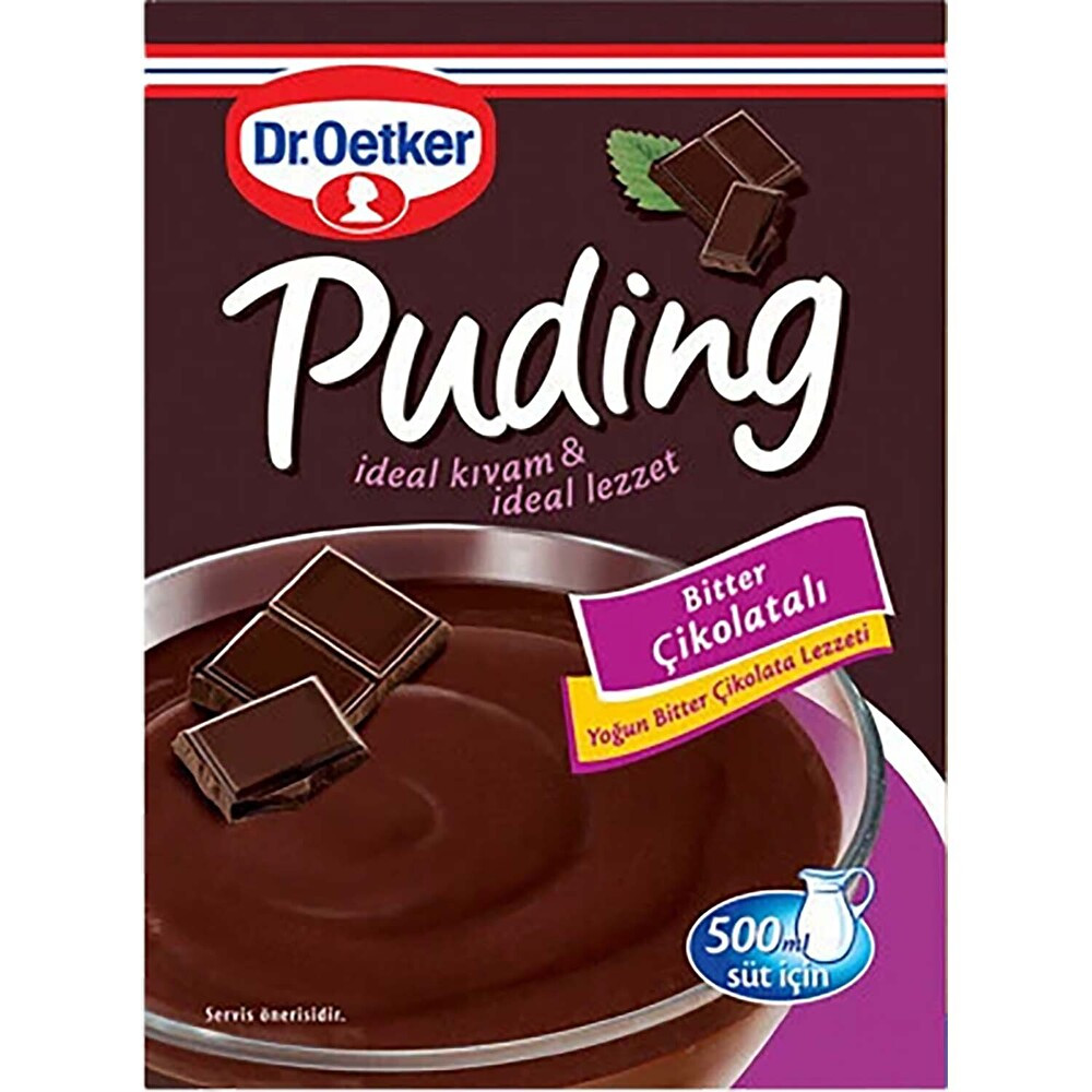 Dr. Oetker Puding Bitter Çikolatalı 111 G Unlu Mamüller Fiyatı