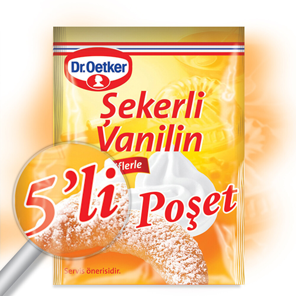 Dr. Oetker Şekerli Vanilin 5'li Tatlı ve Pasta Malzemeleri Fiyatı