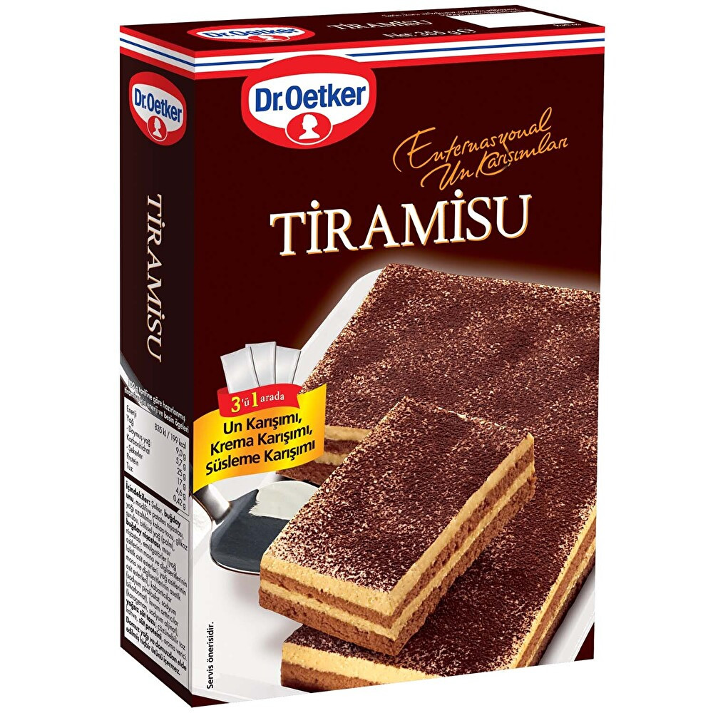 Dr. Oetker Tiramisu Toz Karışımı 355 Gr Unlu Mamüller Fiyatı