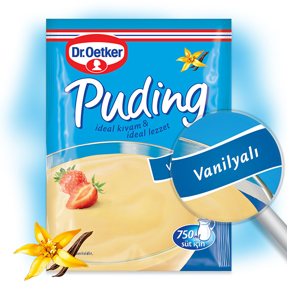 Dr. Oetker Toz Puding Vanilyalı 125 Gr Unlu Mamüller Fiyatı