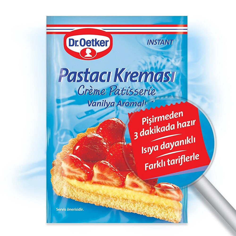 Dr. Oetker Vanilyalı Pastacı Kreması 55 Gr Tatlı ve Pasta Malzemeleri Fiyatı