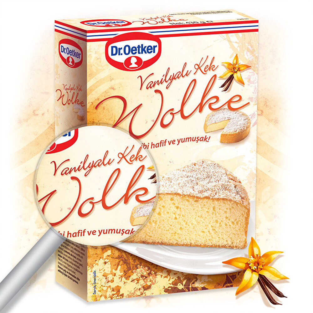 Dr. Oetker Wolke-Vanilyalı Kek 430 G Unlu Mamüller Fiyatı