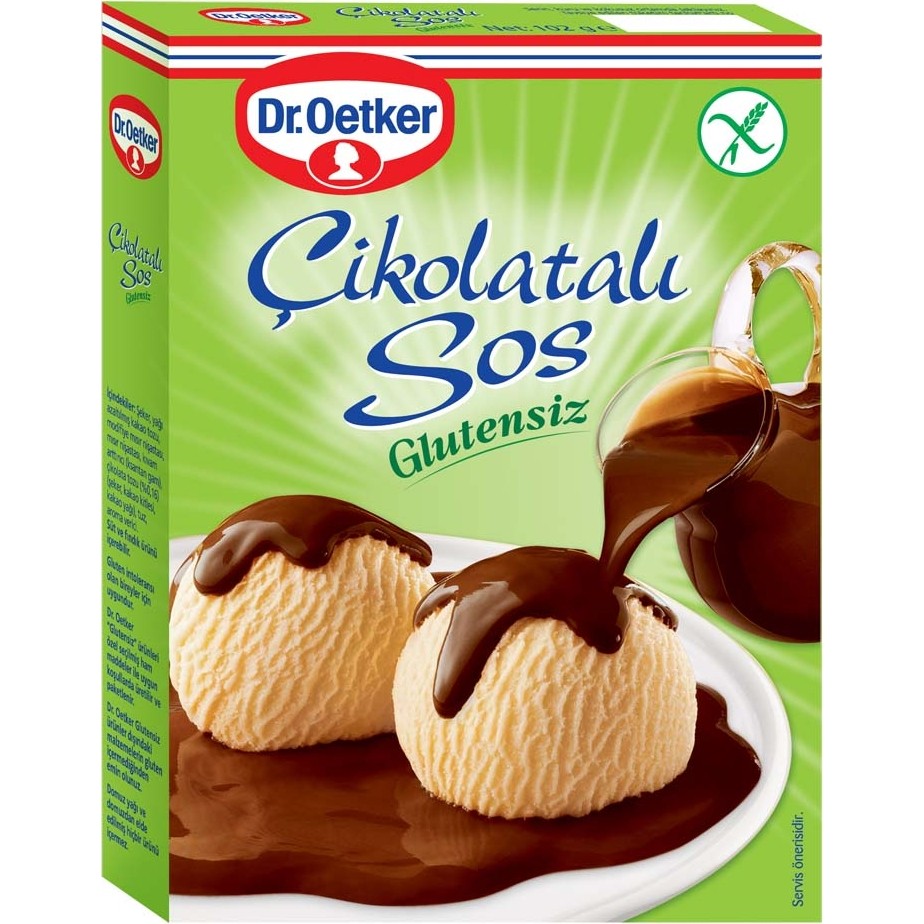 Dr. Oetker x 4 Paket Glutensiz Çikolatalı Sos 123 gr - 128 gr Diğer Fiyatı
